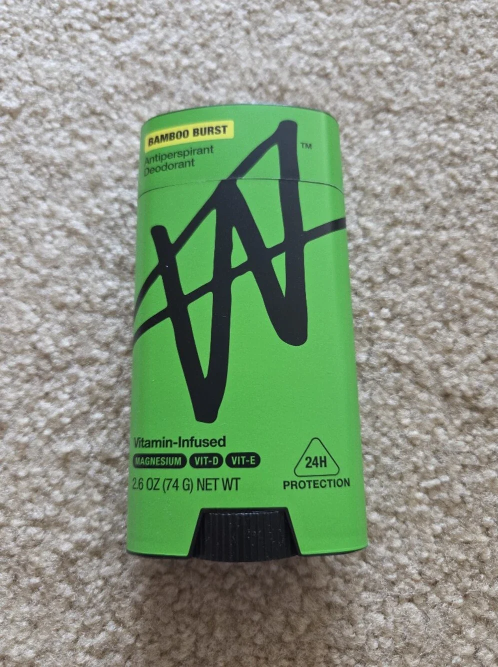 W by Jake Paul Bamboo Burst Antiperspirant Deodorant 2.6 oz Vitamin Infused NEW